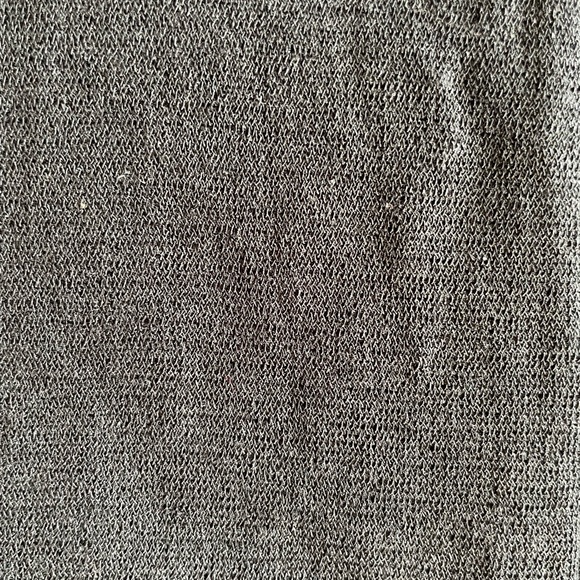 COS black sleeveless metallic mock neck draped top size S - Picture 4 of 4